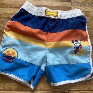 Mickey Mouse Swim Trunks‎ 6-9 mo
